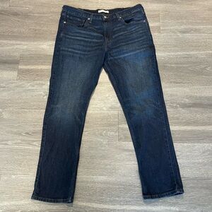 Levi Strauss slim dark blue Denim Jeans 38x30